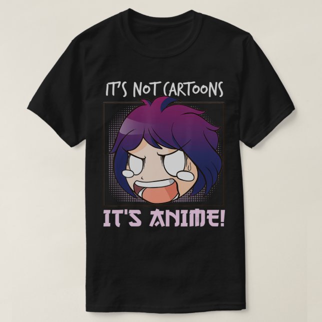 Anime Gift Kawaii Japan Ramen Baka für Männer und  T-Shirt (Design vorne)