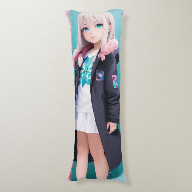 Anime Girl 039 Seitenschläferkissen (Vorderseite Vertikal)