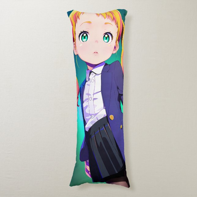 Anime Girl 044 Seitenschläferkissen (Vorderseite Vertikal)