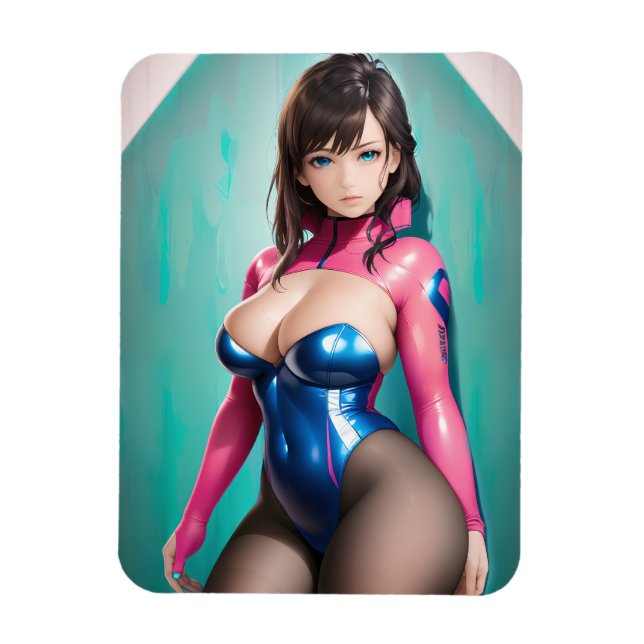Anime Girl 048 Magnet (Vertikal)