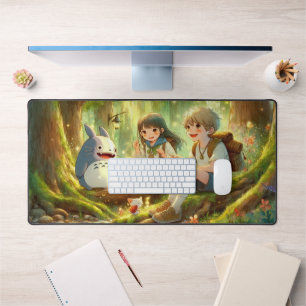 Anime Girl and Boy in a Yokai-Infested Wonderland