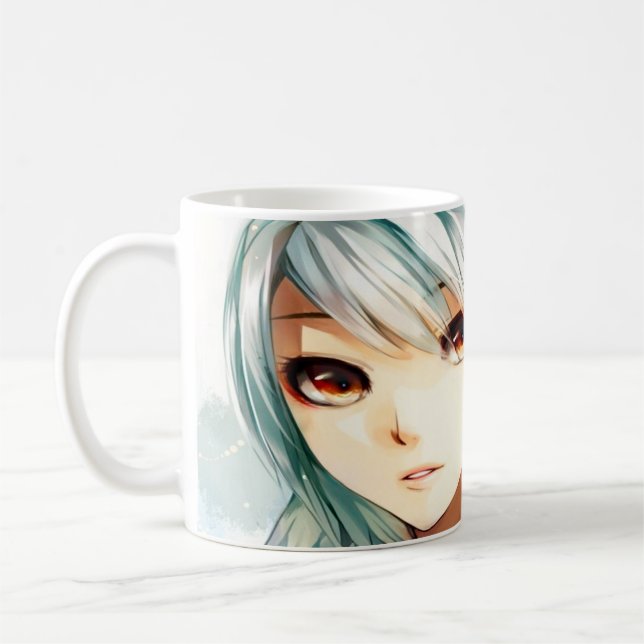Anime girl art kaffeetasse (Links)