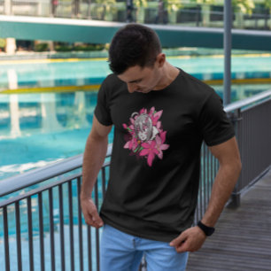 Anime Girl Blume T-Shirt