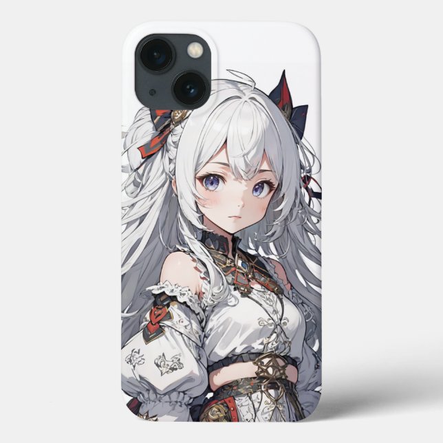 Anime Girl Case-Mate iPhone Hülle (Rückseite)