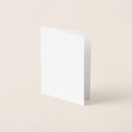 Anime girl Christmas Folienkarte