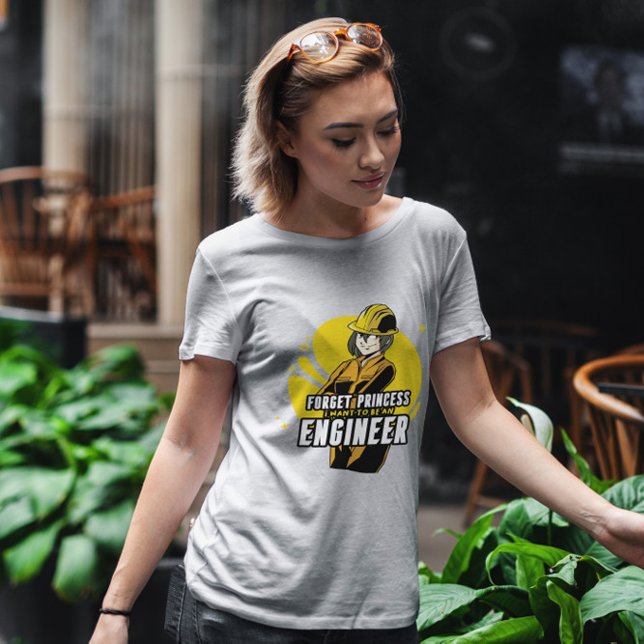 Anime Girl Engineer Quote T-Shirt (Von Creator hochgeladen)