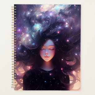 Anime Girl Fabriquée En Étoiles