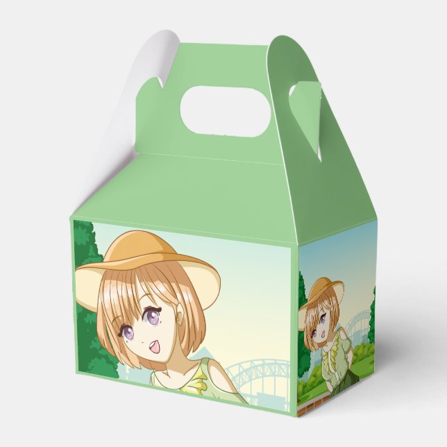 ANIME GIRL GESCHENKSCHACHTEL (Vorderseite)
