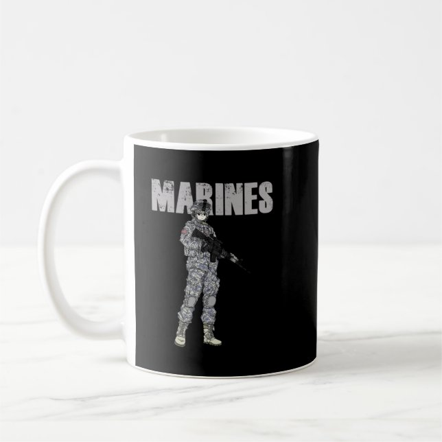 Anime Girl Gun _ American soler Classic   Kaffeetasse (Links)