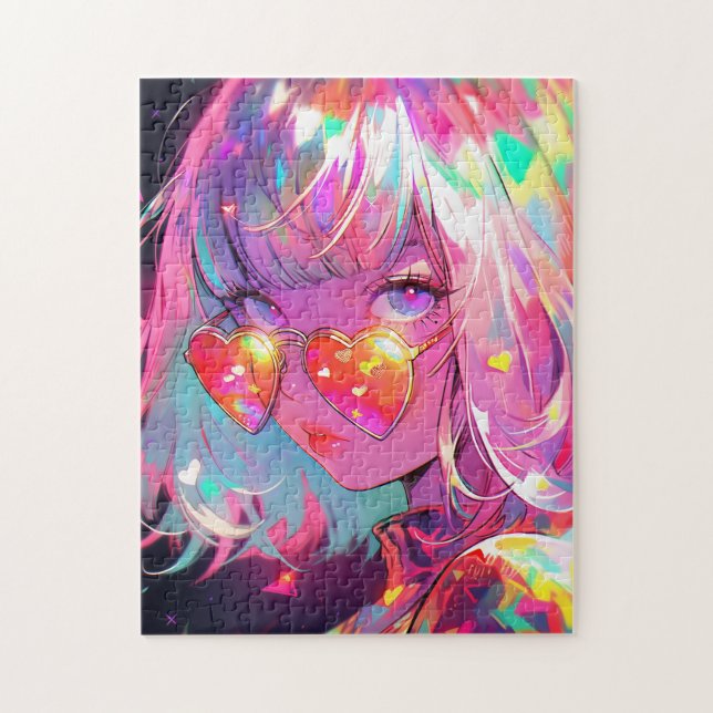 Anime Girl Hearts (Vertikal)