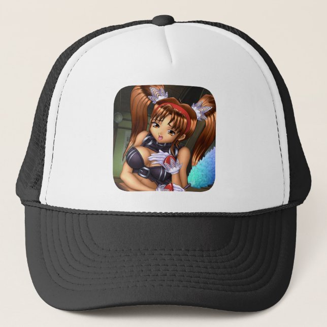 Anime Girl - Honey Truckerkappe (Vorderseite)