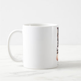 Anime-Girl in einer kleinen Kapelle Kaffeetasse