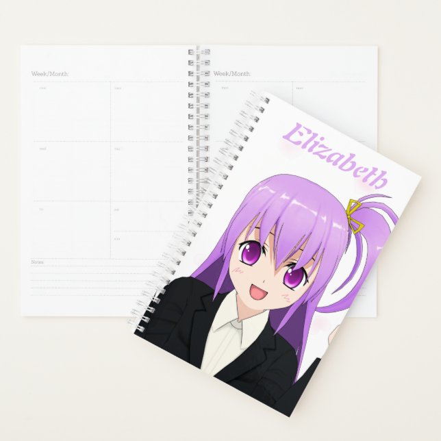 Anime Girl kawaii niedlich rosa Name 2022 Planer (Anzeige)