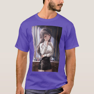 Anime Girl Kawaii Waifu Äästhetik Japanisch Otaku  T-Shirt