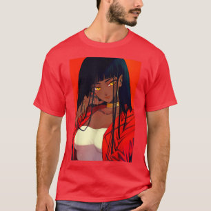 Anime Girl Kawaii Waifu Ästhetik Japanisch Manga O T-Shirt