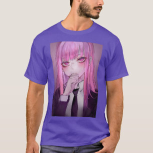Anime Girl Kawaii Waifu Pink Ästhetik Japanischer T-Shirt
