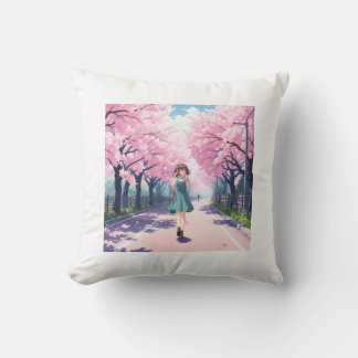 Anime Girl Kissen