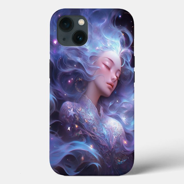 Anime Girl Made of Stars Case-Mate iPhone Hülle (Rückseite)