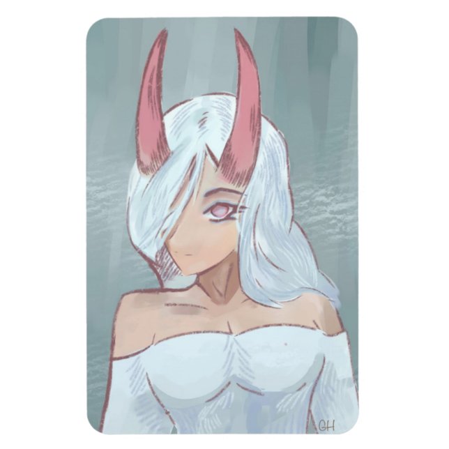 Anime girl magnet (Vertikal)