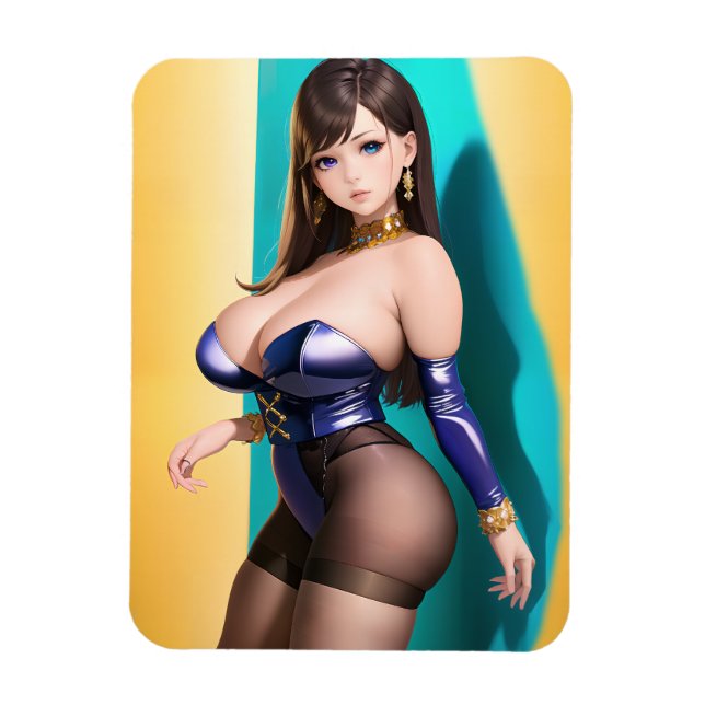 Anime Girl Magnet (Vertikal)
