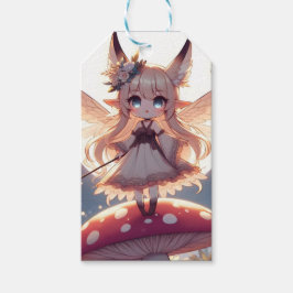 Anime Girl Pixie Hippie Moon Fairy Geschenkanhänger