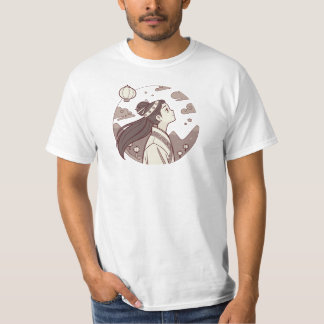 Anime Girl scheint Blossom Niedliches Geschenk ✨ ☁ T-Shirt