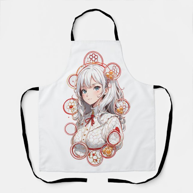 Anime Girl Schürze (Vorderseite)
