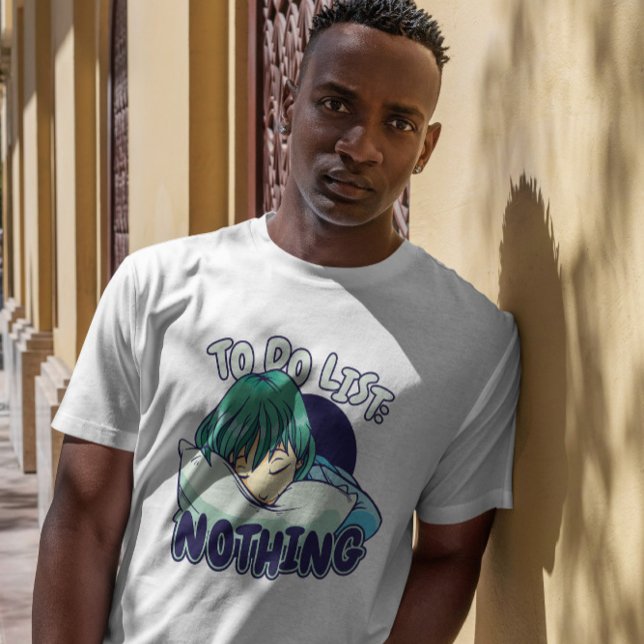 Anime Girl Sleeping T-Shirt (Von Creator hochgeladen)