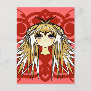 Anime Girls Geschenke Postkarte