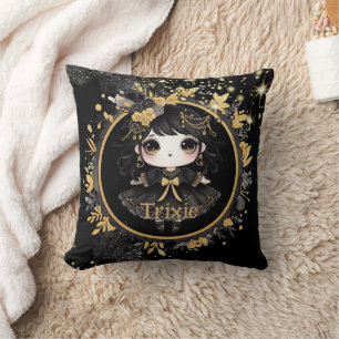 Anime Girls Goth Niedliches Dekorationsgeschenk Ka Kissen