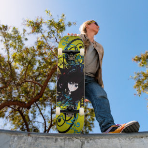 Anime Girls - Skateboard