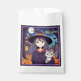 Anime Halloween Hexe Geschenktütchen