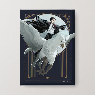 Anime HARRY POTTER™ Flight mit Buckbeak Button