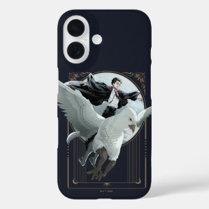 Anime HARRY POTTER™ Flight mit Buckbeak iPhone 16 Hülle