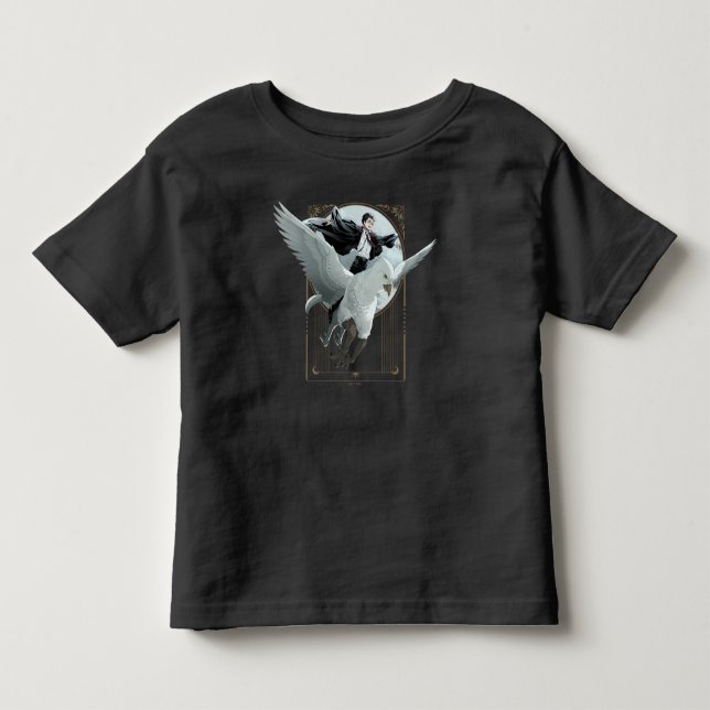 Anime HARRY POTTER™ Flight mit Buckbeak Kleinkind T-shirt (Vorderseite)