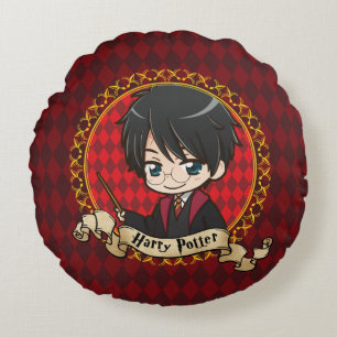 Anime Harry Potter Rundes Kissen