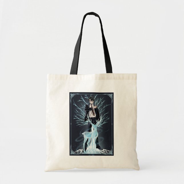 Anime HARRY POTTER™ Stag Patronus Tragetasche (Vorne)