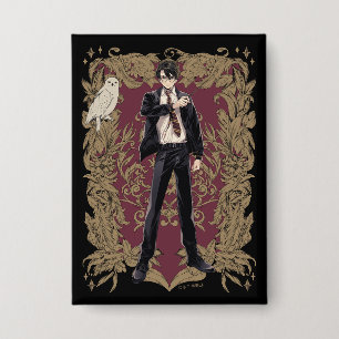 Anime HARRY POTTER™ Verziert Frame Button