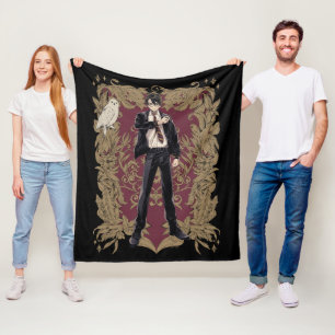Anime HARRY POTTER™ Verziert Frame Fleecedecke
