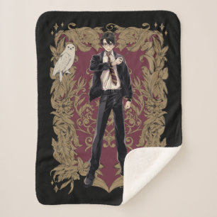 Anime HARRY POTTER™ Zierlicher Rahmen Sherpadecke