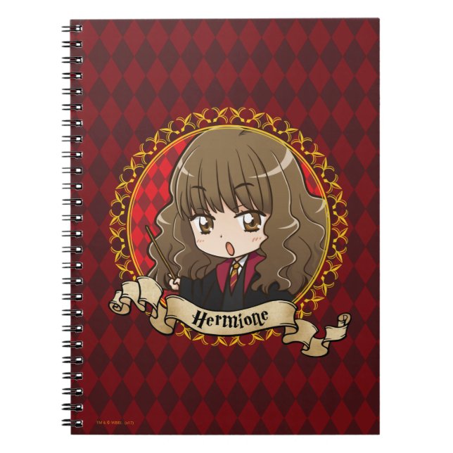 Anime Hermione Granger Notizblock (Vorderseite)
