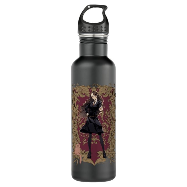 Anime Hermione Granger Verziert Frame Edelstahlflasche (Vorderseite)