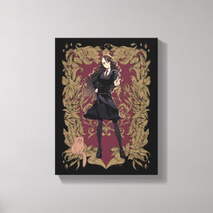 Anime Hermione Granger Verzierte Rahmen Leinwanddruck
