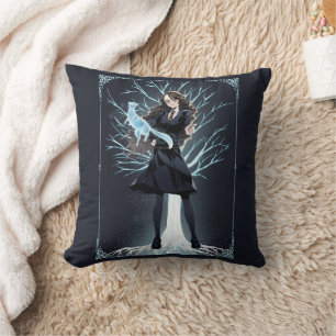 Anime Hermione Grangers Otter Patronus Kissen