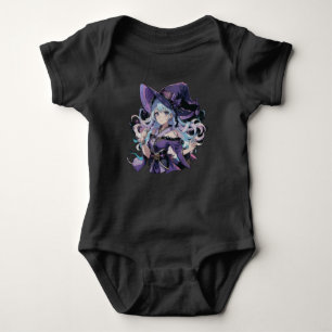 Anime/Hexe/Halloween Baby Strampler