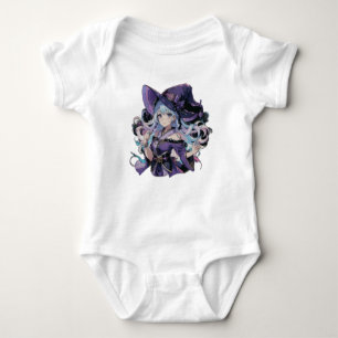 Anime/Hexe/Halloween Baby Strampler