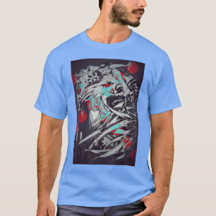 Anime Horror Aesthetic Scary Creepy Girl Japanese T-Shirt