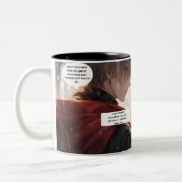 Anime 'Ich habe nicht viel Zeit' Zweifarbige Tasse