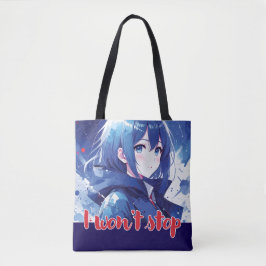 Anime-inspiriert Designtasche mit ausdrucksvollem  Tasche