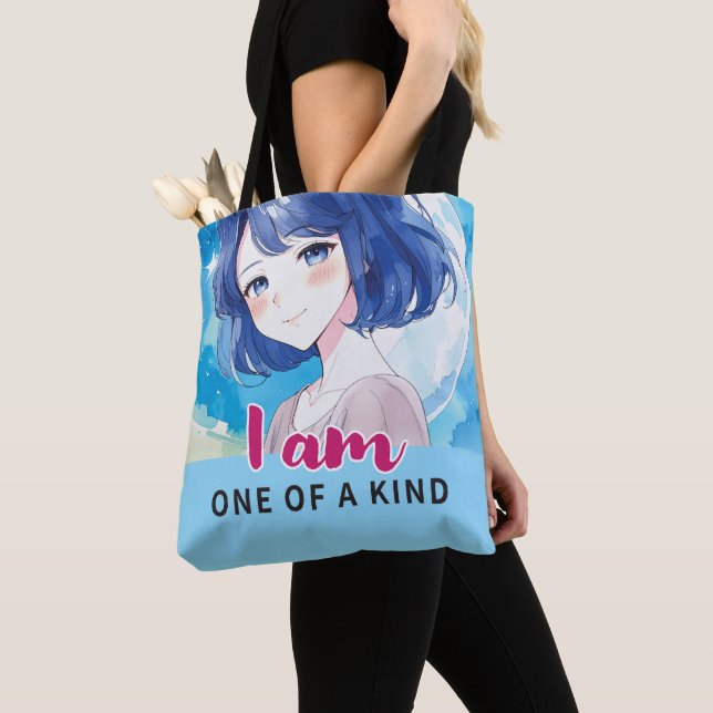 Anime-inspiriert Designtasche mit ausdrucksvollem  Tasche (Von Nahem)